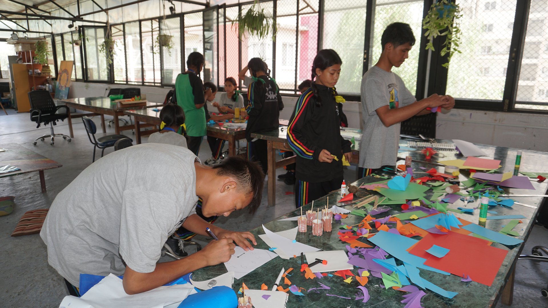 Anjali Tamang — Teaching Art Nepal
